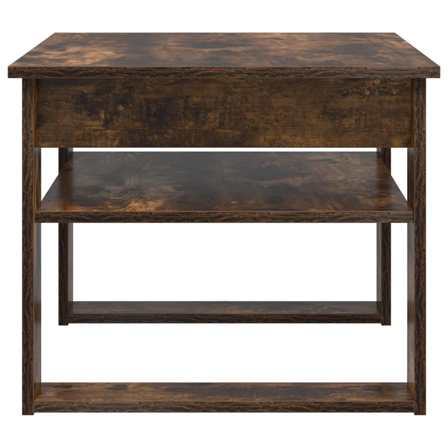 vidaXL Couchtisch Geräucherte Eiche 64 x 54 x 44 cm Holzwerkstoff