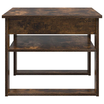 vidaXL Couchtisch Geräucherte Eiche 64 x 54 x 44 cm Holzwerkstoff