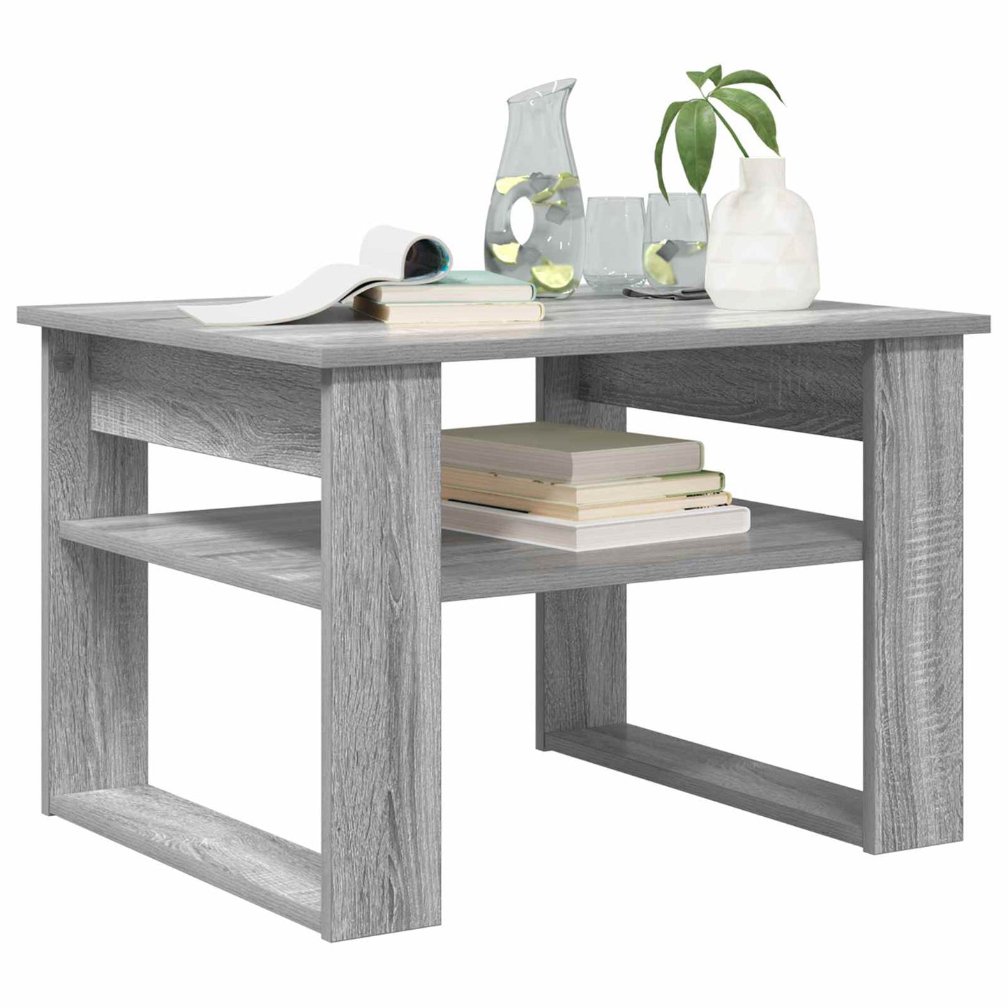 vidaXL Couchtisch Graues Sonoma 64 x 54 x 44 cm Holzwerkstoff