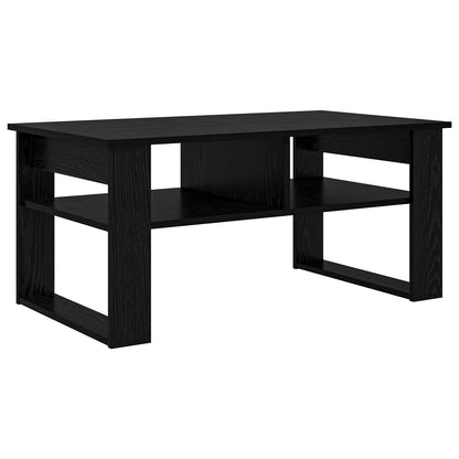 Couchtisch Schwarz Eichen-Optik 96 x 54 x 44 cm Holzwerkstoff