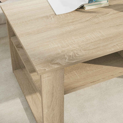vidaXL Couchtisch Sonoma-Eiche 96 x 54 x 44 cm Holzwerkstoff