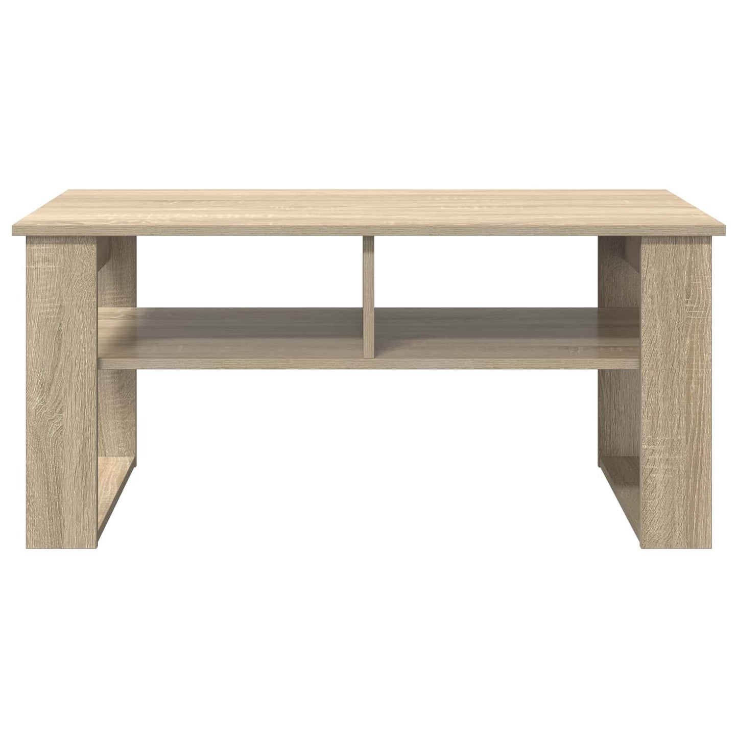 vidaXL Couchtisch Sonoma-Eiche 96 x 54 x 44 cm Holzwerkstoff