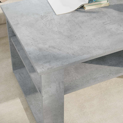 Couchtisch Beton Grau 96 x 54 x 44 cm Holzwerkstoff