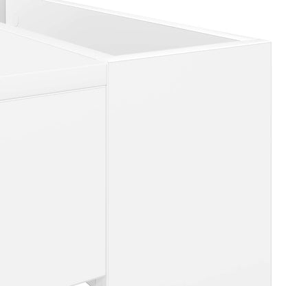 vidaXL Couchtisch Weiß 110 x 50 x 41 cm Holzwerkstoff