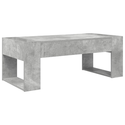 Couchtisch Beton Grau 110 x 50 x 41 cm Holzwerkstoff