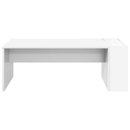 vidaXL Couchtisch Weiß 95 x 50 x 34 cm Holzwerkstoff