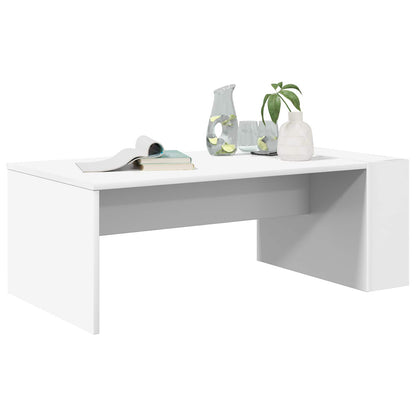 vidaXL Couchtisch Weiß 95 x 50 x 34 cm Holzwerkstoff