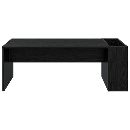 vidaXL Couchtisch Schwarz Eichen-Optik 95 x 50 x 34 cm Holzwerkstoff