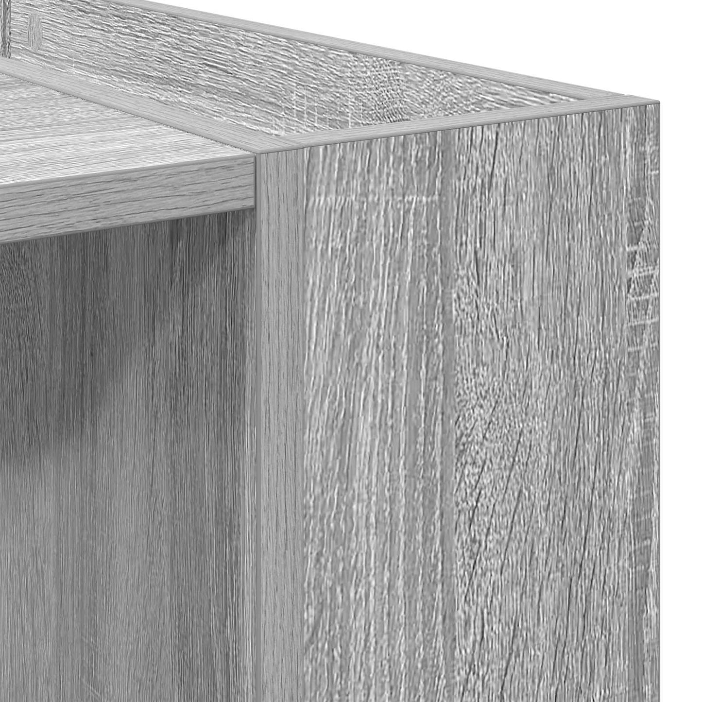 vidaXL Couchtisch Graues Sonoma 95 x 50 x 34 cm Holzwerkstoff