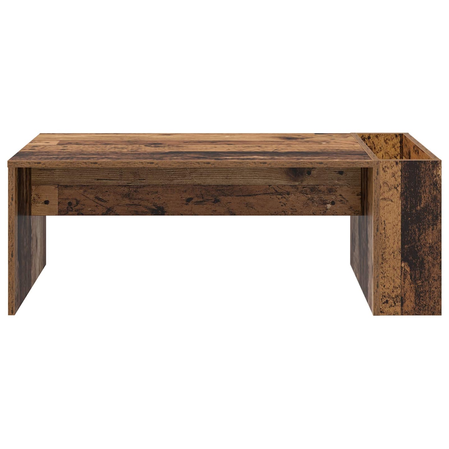 vidaXL Couchtisch Altholz 95 x 50 x 34 cm Holzwerkstoff