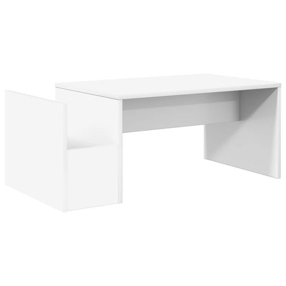 vidaXL Couchtisch Weiß 90 x 45 x 35 cm Holzwerkstoff