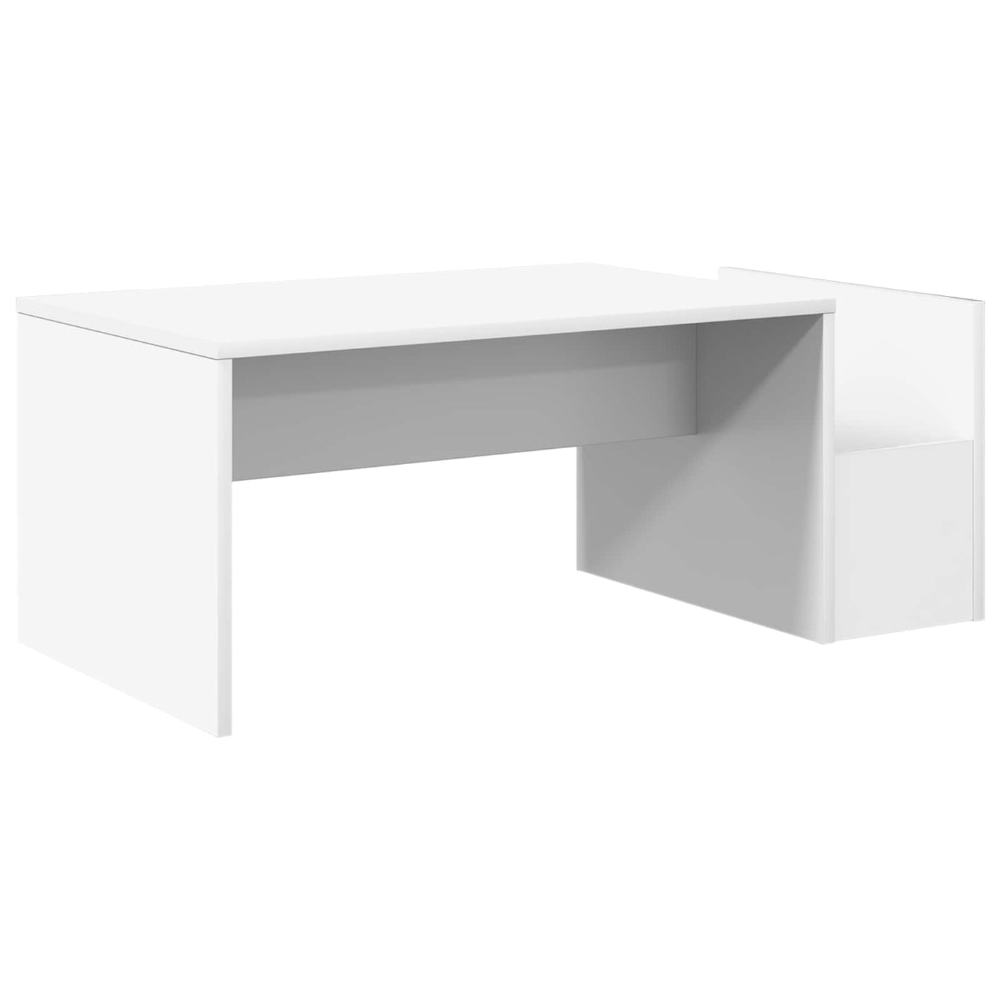 vidaXL Couchtisch Weiß 90 x 45 x 35 cm Holzwerkstoff