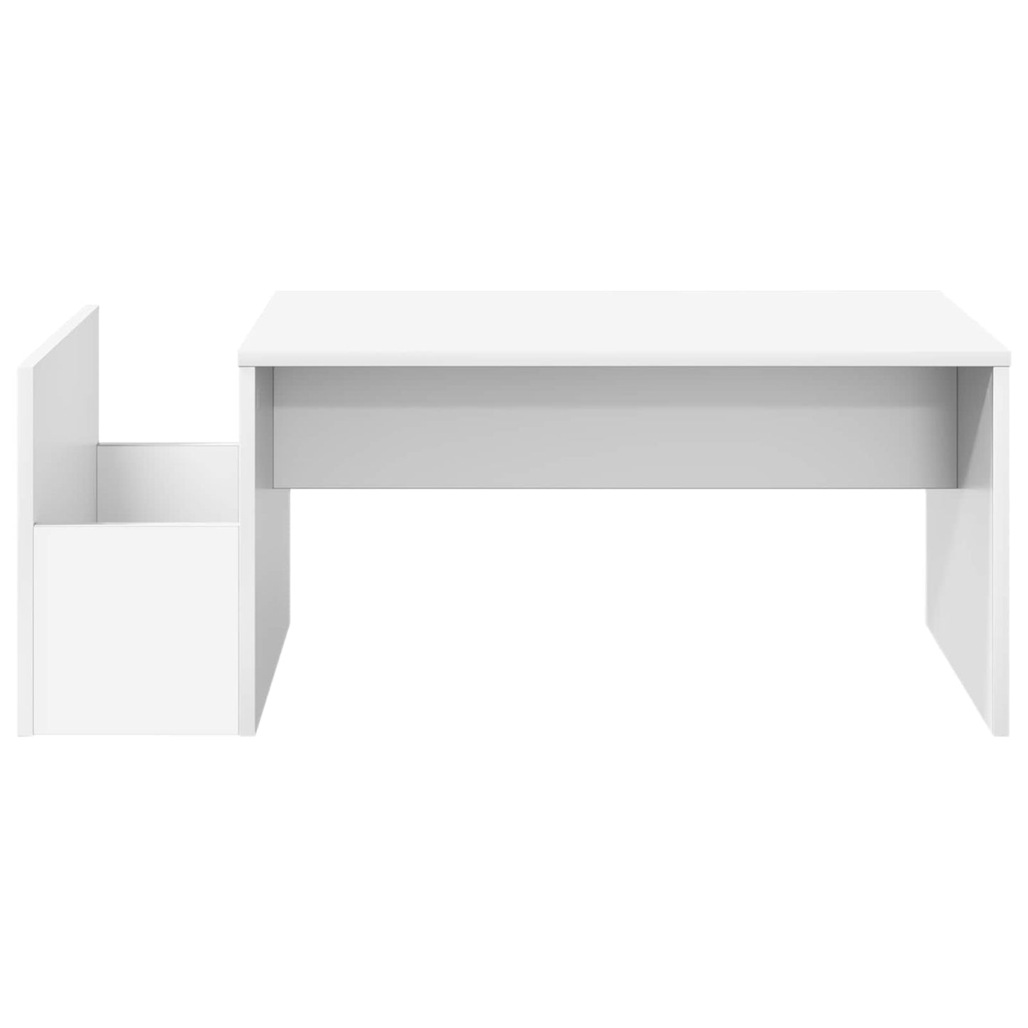 vidaXL Couchtisch Weiß 90 x 45 x 35 cm Holzwerkstoff
