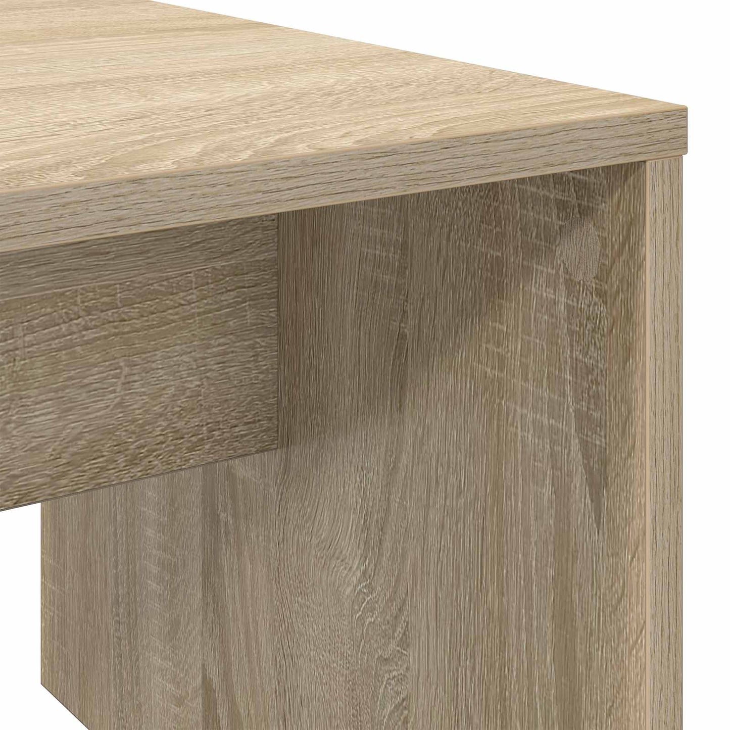 vidaXL Couchtisch Sonoma-Eiche 90 x 45 x 35 cm Holzwerkstoff