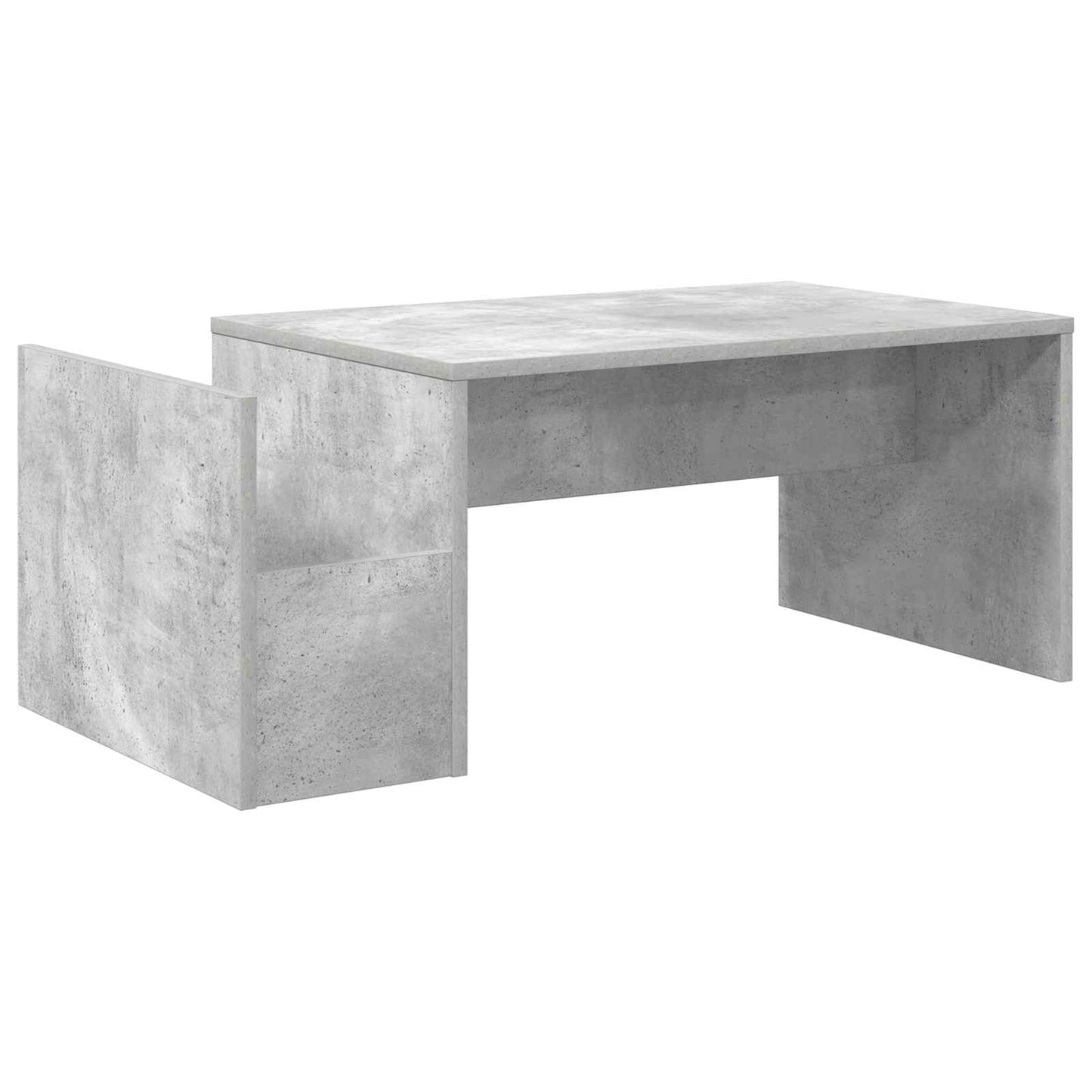 Couchtisch Beton Grau 90 x 45 x 35 cm Holzwerkstoff