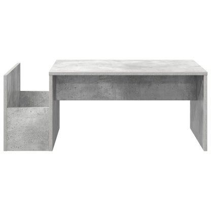 Couchtisch Beton Grau 90 x 45 x 35 cm Holzwerkstoff