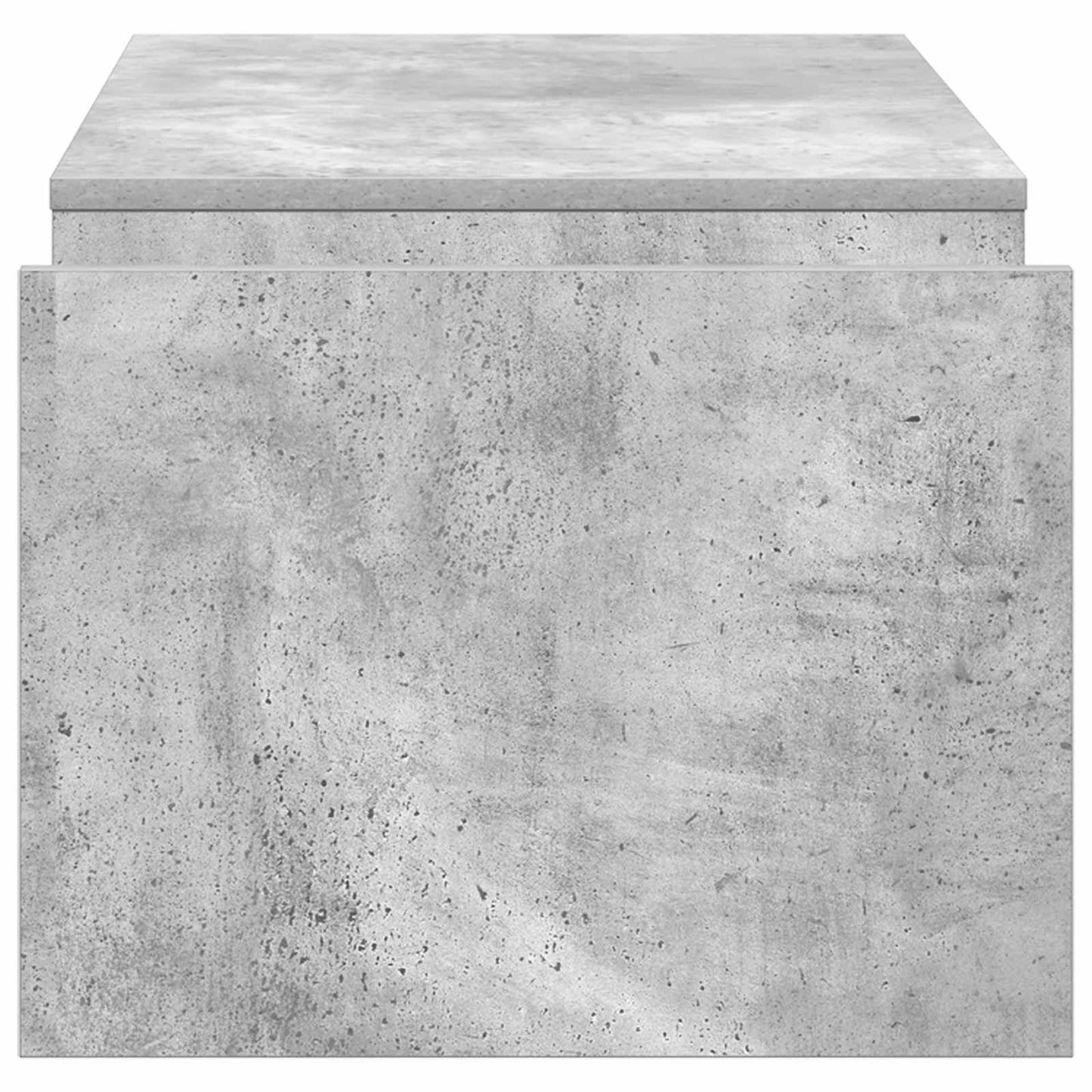 Couchtisch Beton Grau 90 x 45 x 35 cm Holzwerkstoff