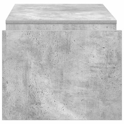 Couchtisch Beton Grau 90 x 45 x 35 cm Holzwerkstoff