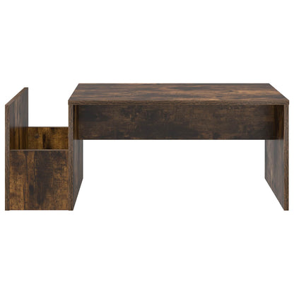 vidaXL Couchtisch Geräucherte Eiche 90 x 45 x 35 cm Holzwerkstoff