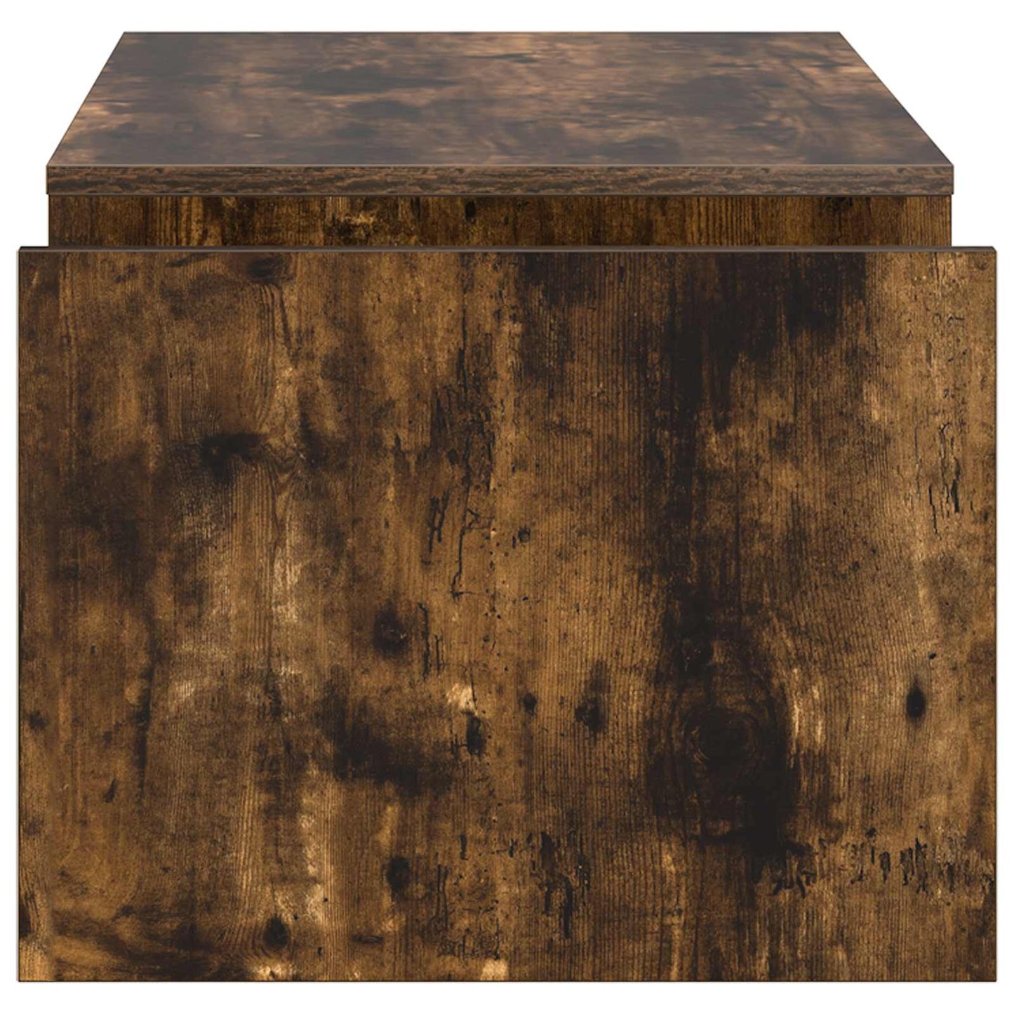 vidaXL Couchtisch Geräucherte Eiche 90 x 45 x 35 cm Holzwerkstoff