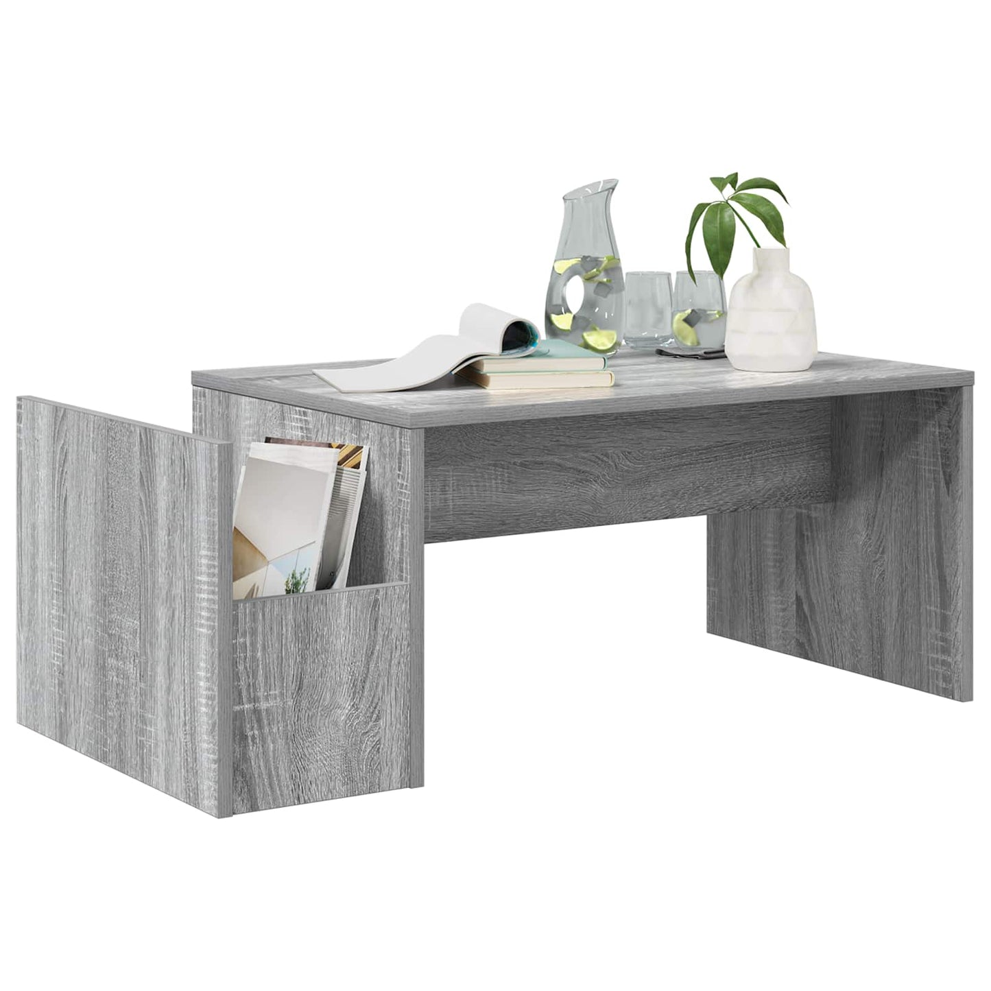 Couchtisch Graues Sonoma 90 x 45 x 35 cm Holzwerkstoff