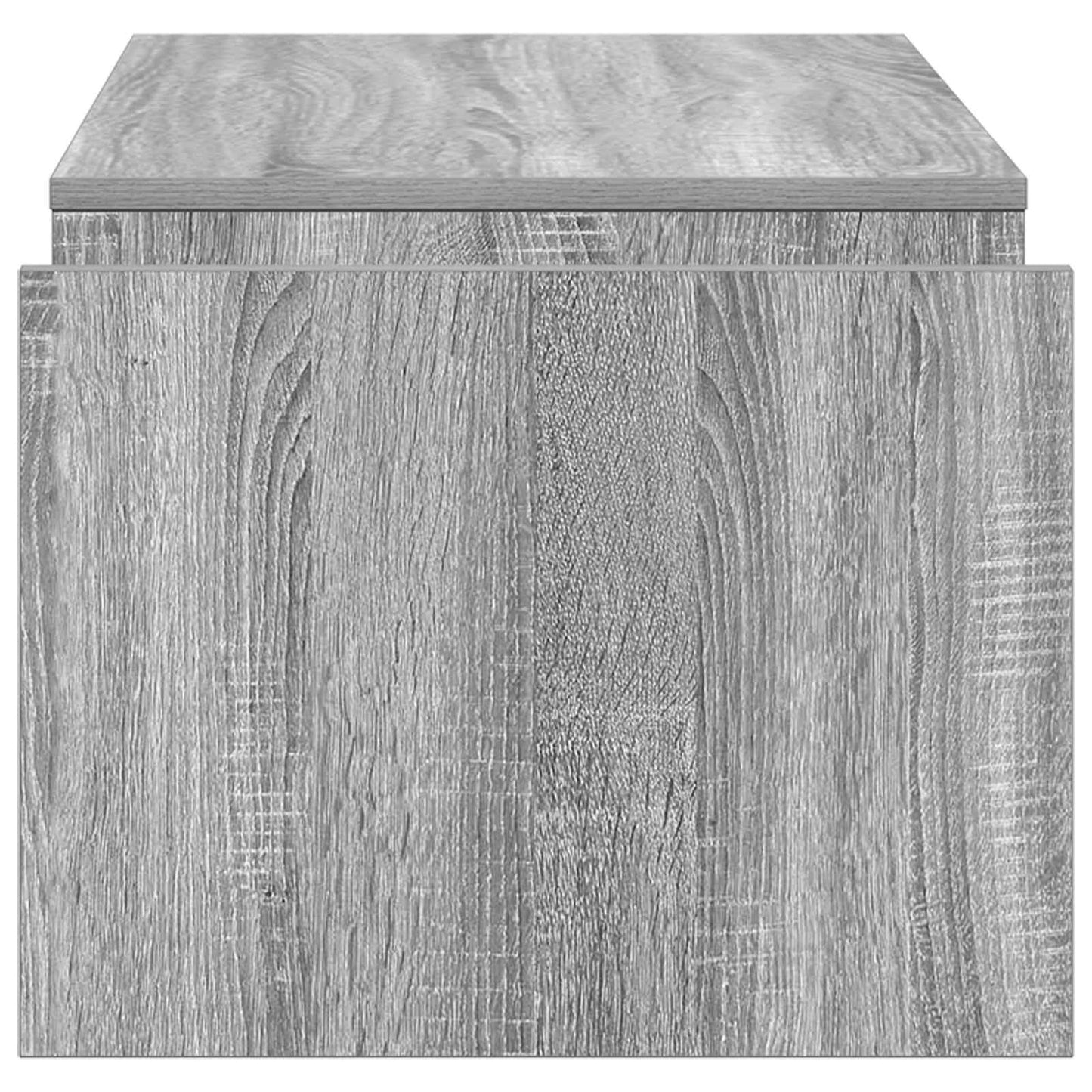Couchtisch Graues Sonoma 90 x 45 x 35 cm Holzwerkstoff