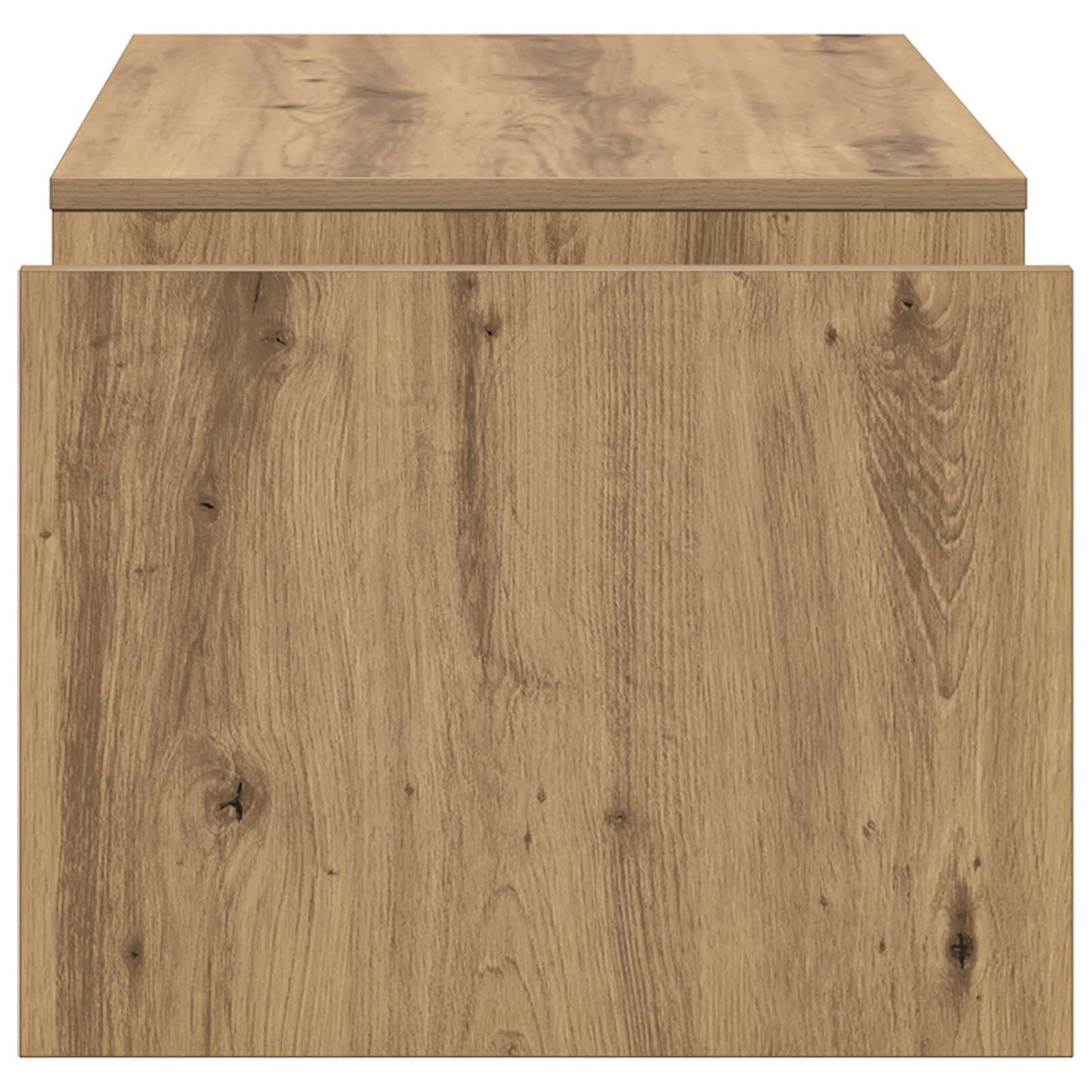 vidaXL Couchtisch Artisan-Eiche 90 x 45 x 35 cm Holzwerkstoff