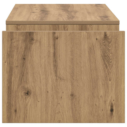 vidaXL Couchtisch Artisan-Eiche 90 x 45 x 35 cm Holzwerkstoff