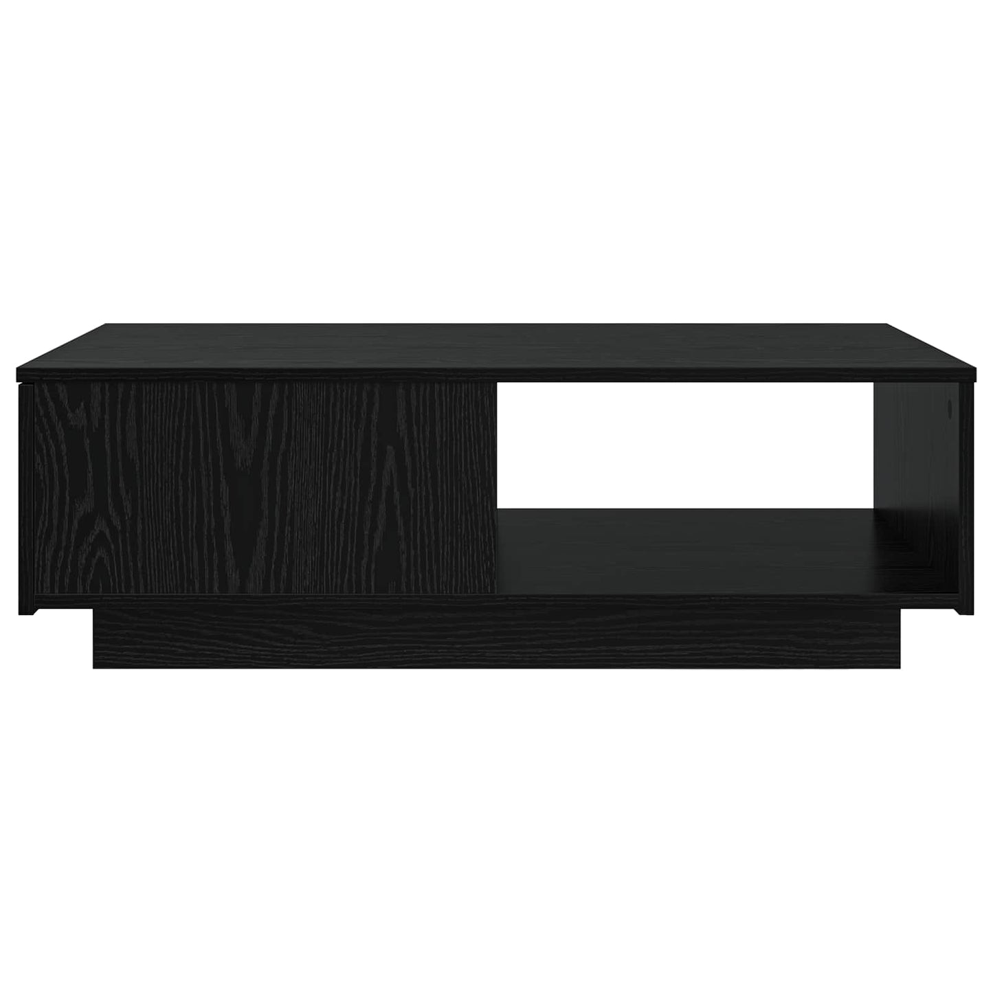 vidaXL Couchtisch Schwarz Eichen-Optik 95 x 55 x 31 cm Holzwerkstoff