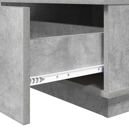 vidaXL Couchtisch Beton Grau 95 x 55 x 31 cm Holzwerkstoff