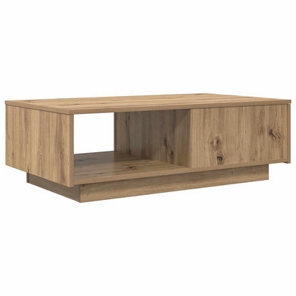 vidaXL Couchtisch Artisan-Eiche 95 x 55 x 31 cm Holzwerkstoff