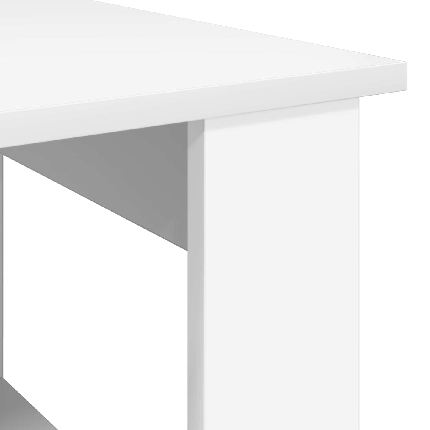vidaXL Couchtisch Weiß 72 x 50 x 50 cm Holzwerkstoff