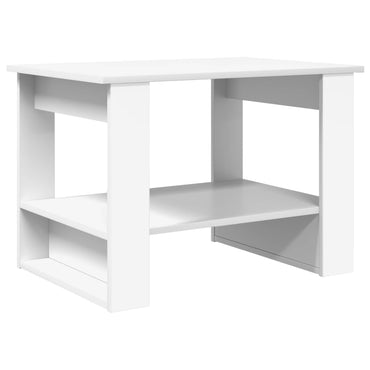 vidaXL Couchtisch Weiß 72 x 50 x 50 cm Holzwerkstoff