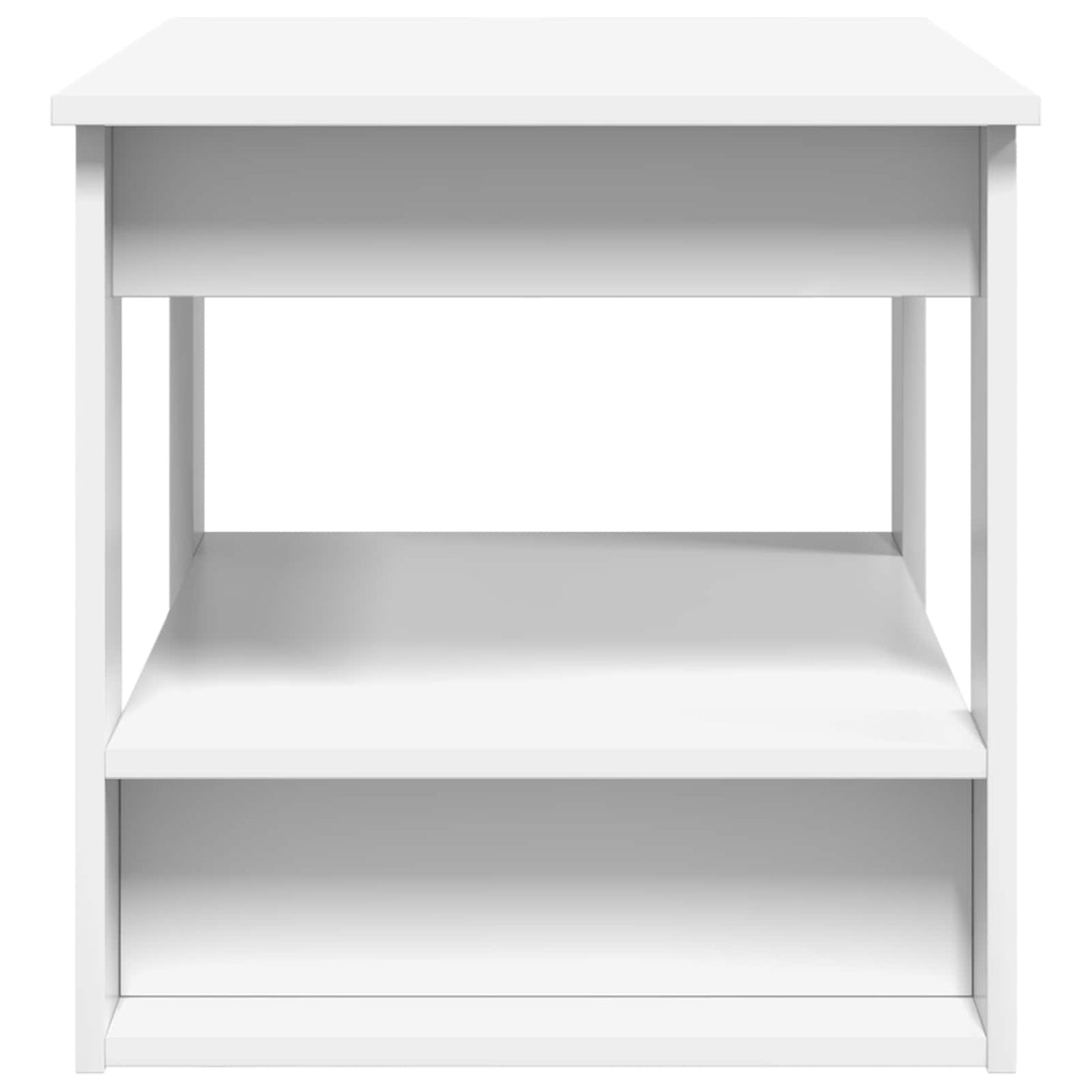 vidaXL Couchtisch Weiß 72 x 50 x 50 cm Holzwerkstoff