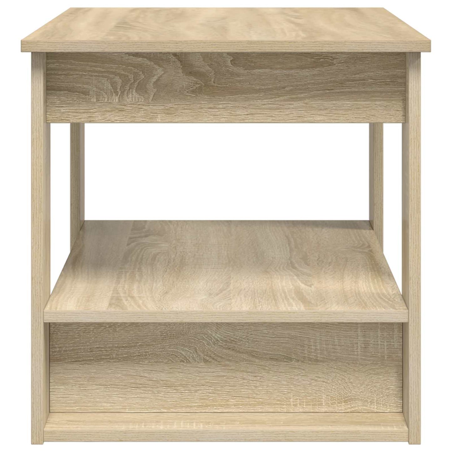 vidaXL Couchtisch Sonoma-Eiche 72 x 50 x 50 cm Holzwerkstoff