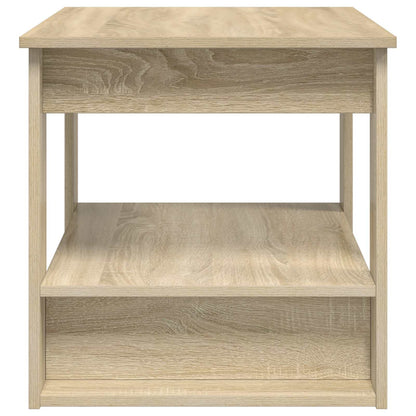 vidaXL Couchtisch Sonoma-Eiche 72 x 50 x 50 cm Holzwerkstoff