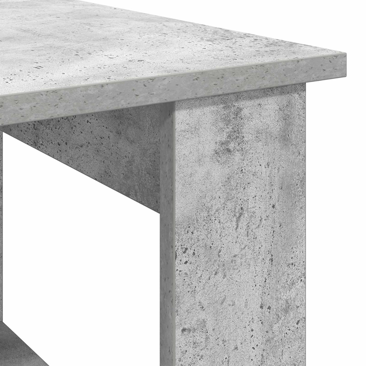 vidaXL Couchtisch Beton Grau 72 x 50 x 50 cm Holzwerkstoff