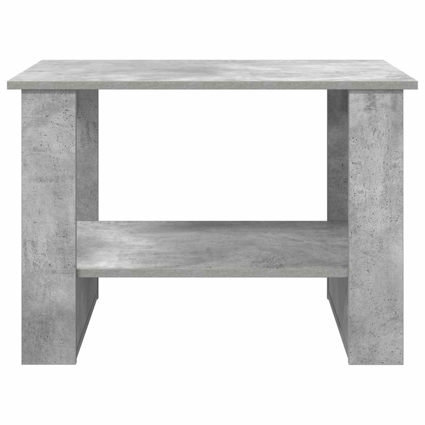 vidaXL Couchtisch Beton Grau 72 x 50 x 50 cm Holzwerkstoff