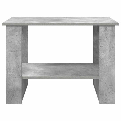 vidaXL Couchtisch Beton Grau 72 x 50 x 50 cm Holzwerkstoff