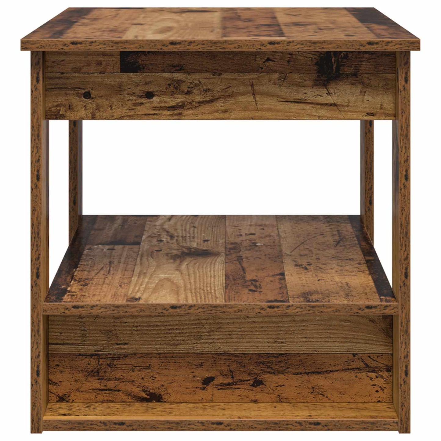vidaXL Couchtisch Altholz 72 x 50 x 50 cm Holzwerkstoff
