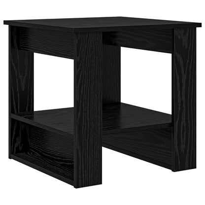 vidaXL Couchtisch Schwarz Eichen-Optik 51 x 50 x 50 cm Holzwerkstoff