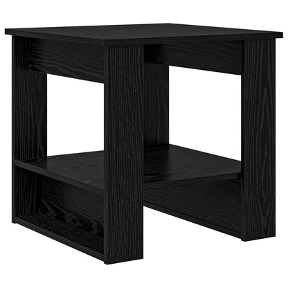 vidaXL Couchtisch Schwarz Eichen-Optik 51 x 50 x 50 cm Holzwerkstoff