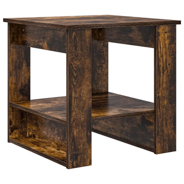 vidaXL Couchtisch Geräucherte Eiche 51 x 50 x 50 cm Holzwerkstoff