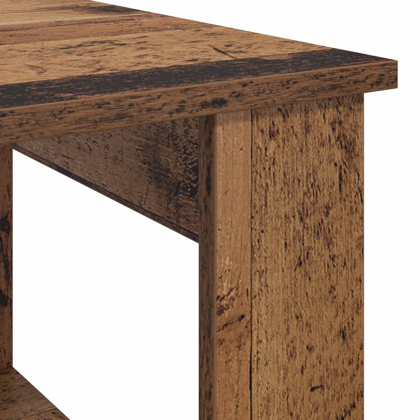 vidaXL Couchtisch Altholz 51 x 50 x 50 cm Holzwerkstoff