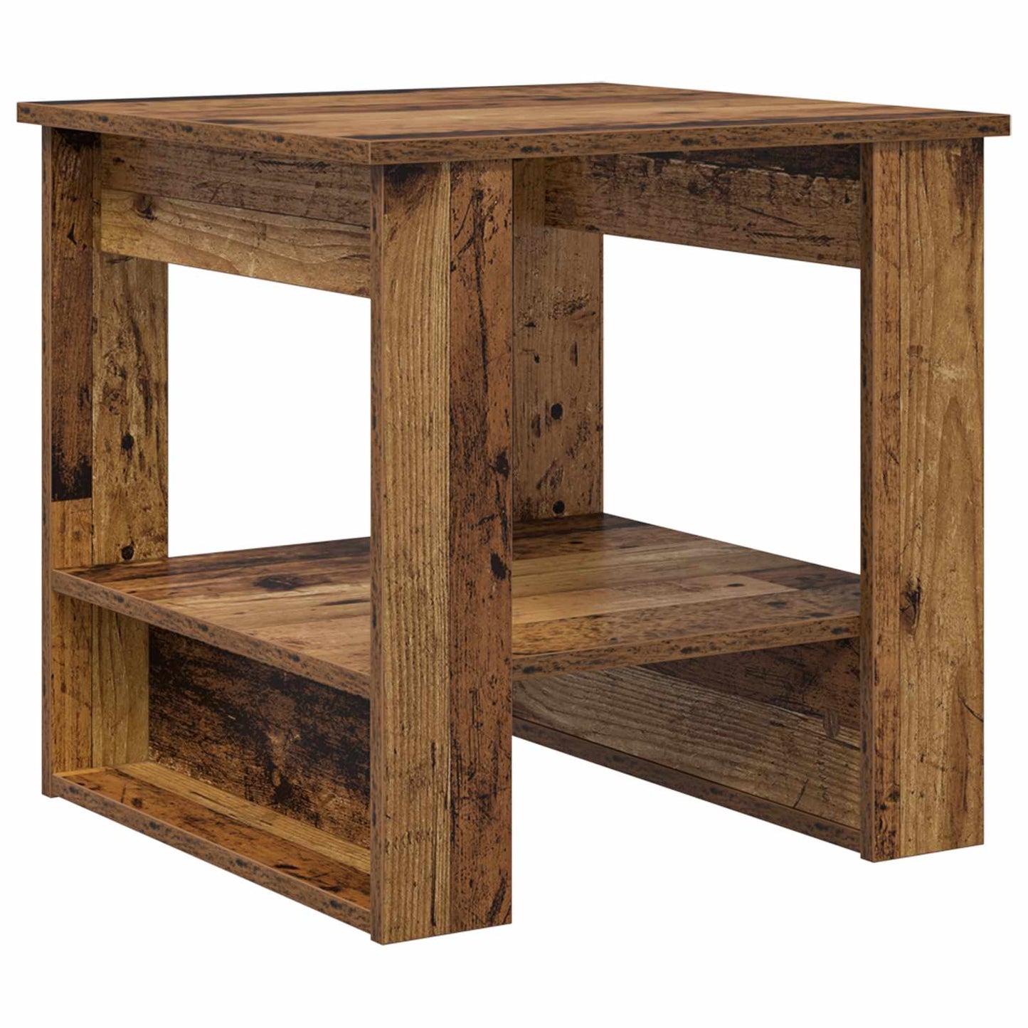 vidaXL Couchtisch Altholz 51 x 50 x 50 cm Holzwerkstoff