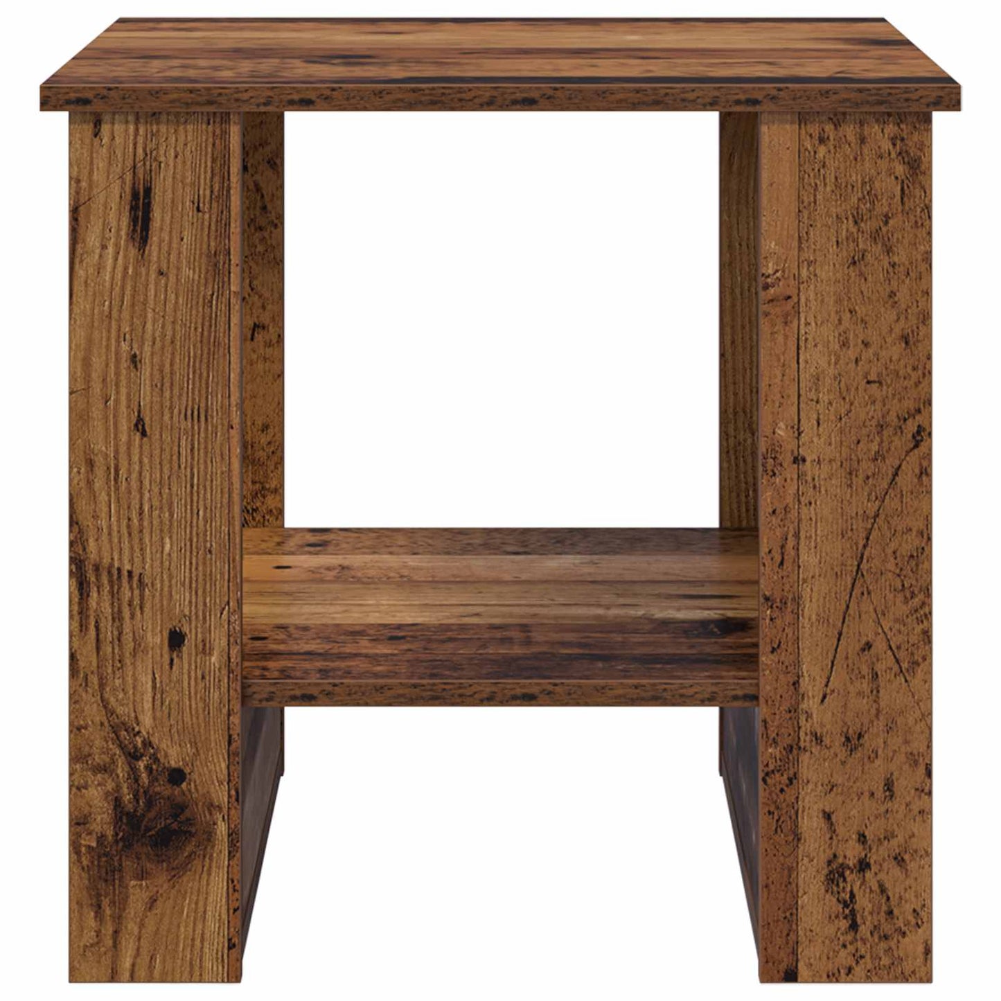vidaXL Couchtisch Altholz 51 x 50 x 50 cm Holzwerkstoff