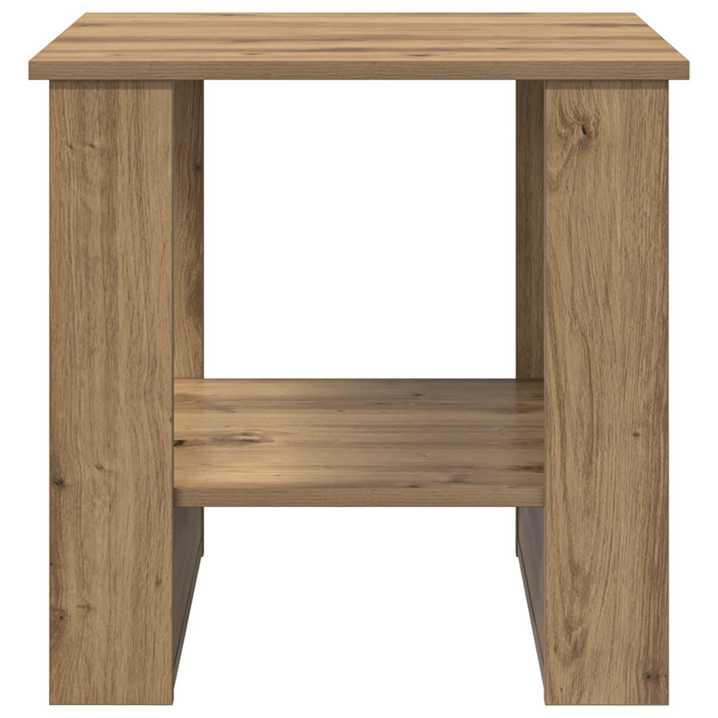 vidaXL Couchtisch Artisan-Eiche 51 x 50 x 50 cm Holzwerkstoff