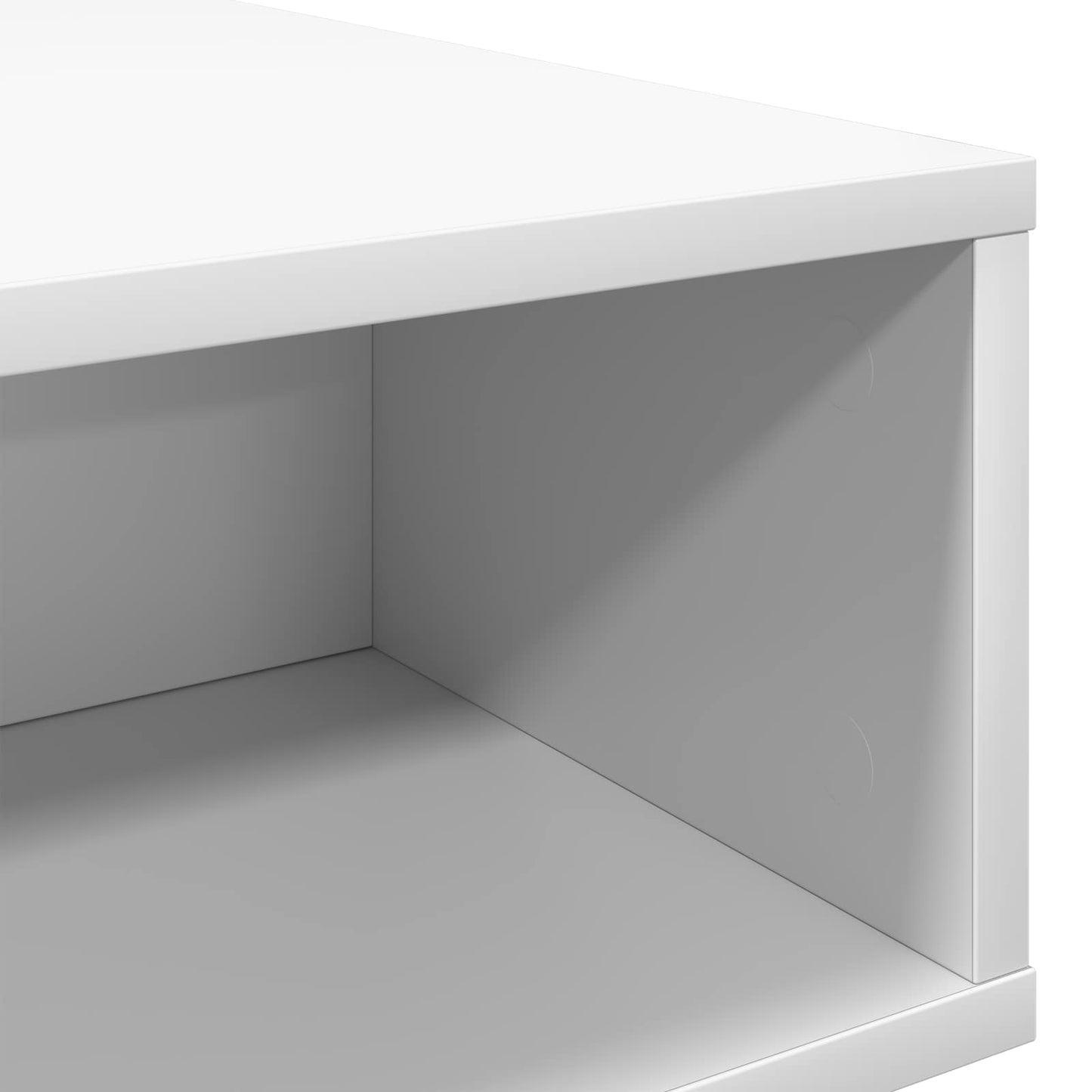 vidaXL Couchtisch Weiß 105 x 50 x 32,5 cm Holzwerkstoff