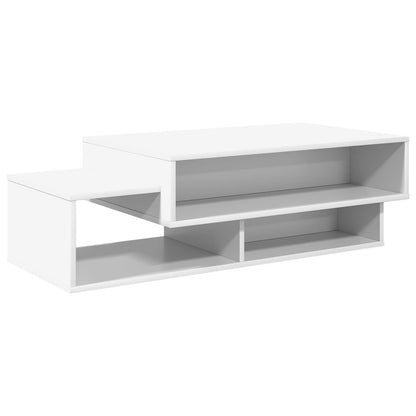 vidaXL Couchtisch Weiß 105 x 50 x 32,5 cm Holzwerkstoff