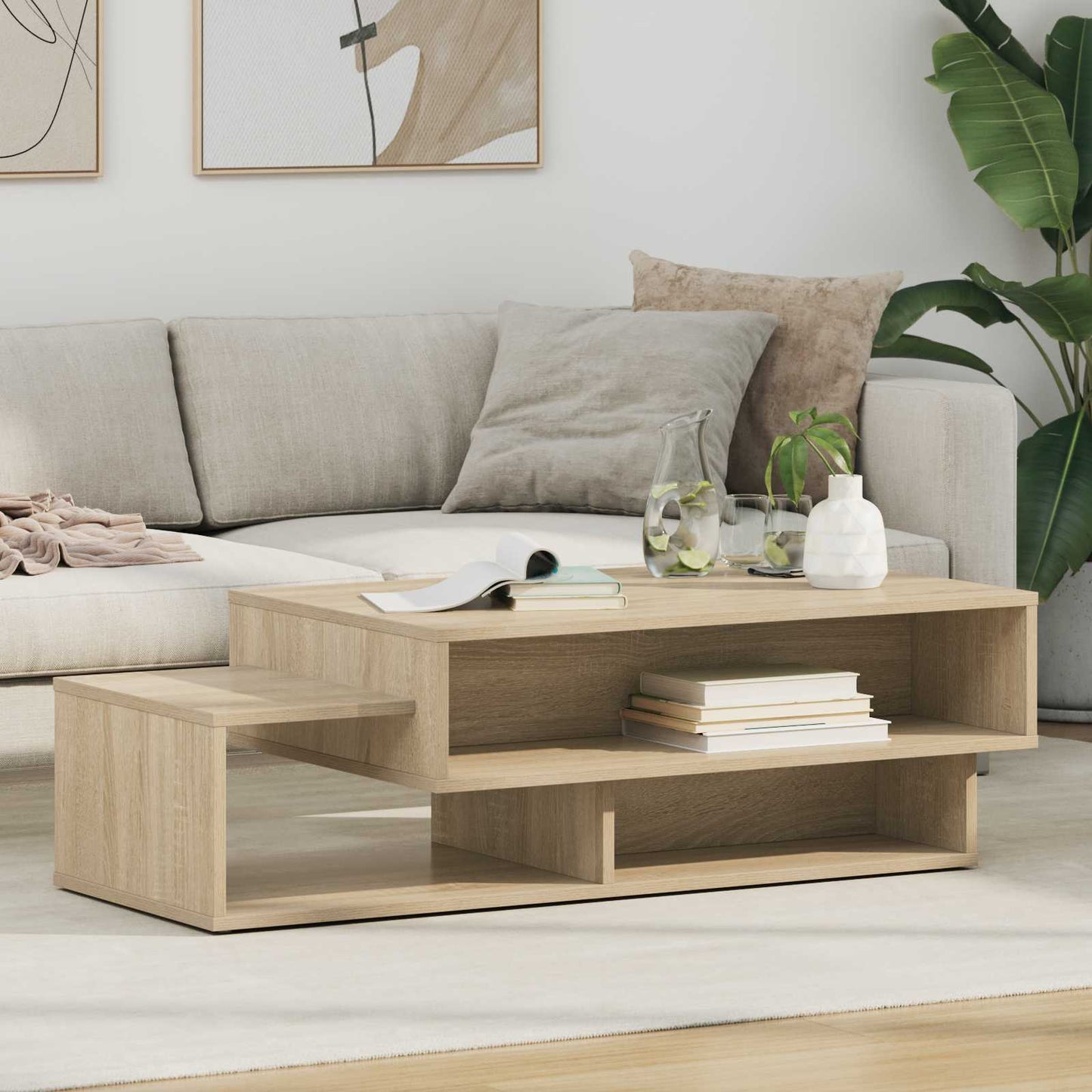 Couchtisch Sonoma-Eiche 105 x 50 x 32,5 cm Holzwerkstoff